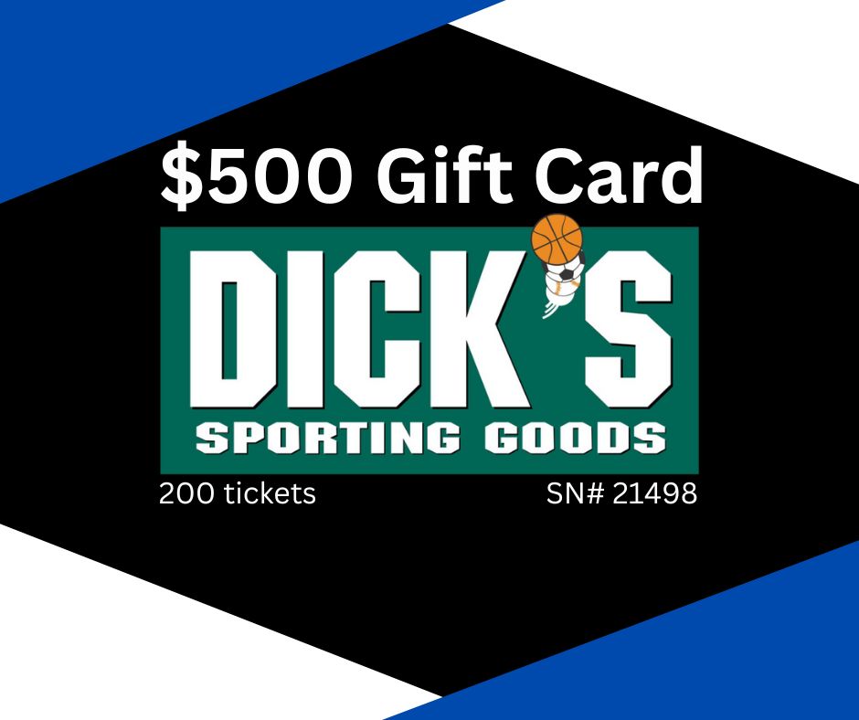 $500 Dicks Sporting Good Gift Card