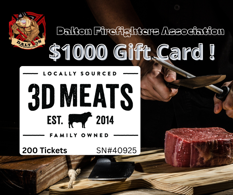 $1000 3D Meats Gift Card!
